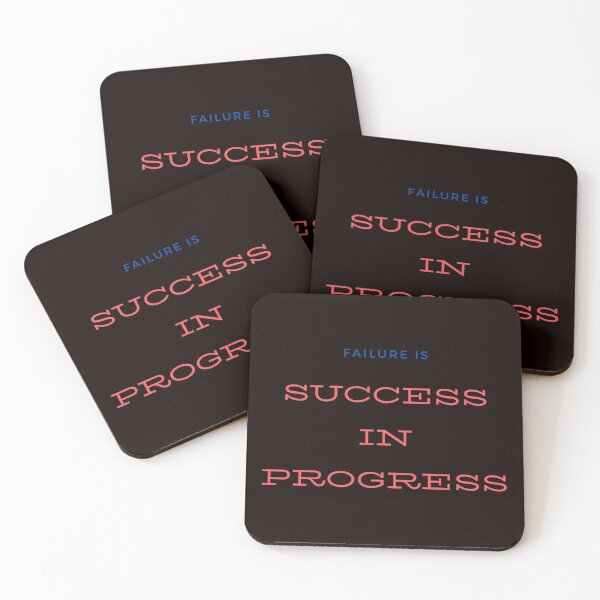 Item preview, Quote, Failure is Success in Progress designed and sold by Felicity-K.