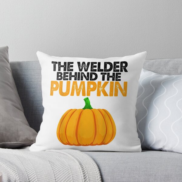 Item preview, The Welder Behind Pumpkin designed and sold by GeniusDesignArt.