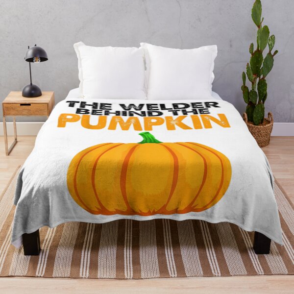 Item preview, The Welder Behind Pumpkin designed and sold by GeniusDesignArt.