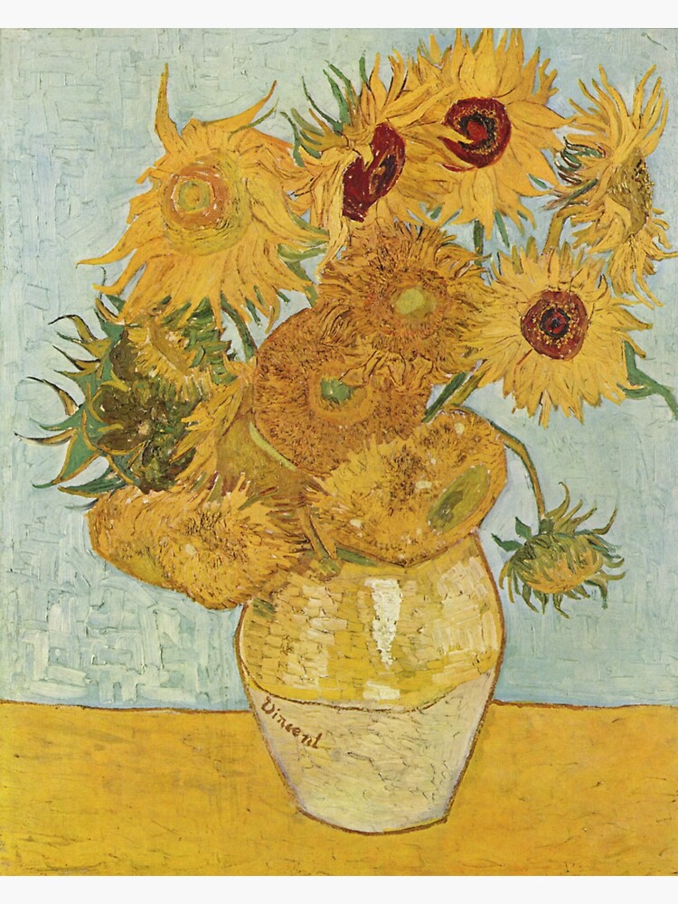 Vincent van Gogh's Sunflowers by mosfunky