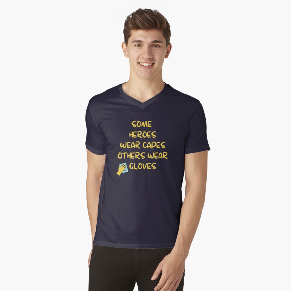 Item preview, V-Neck T-Shirt designed and sold by SavvyCleaner.