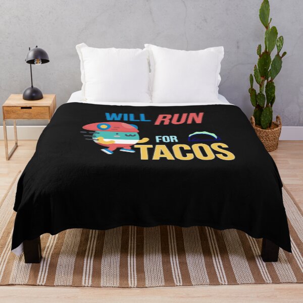 Item preview, Will Run for Tacos designed and sold by MelfDesings.