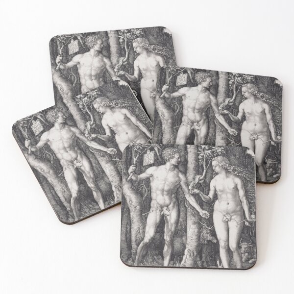 Item preview, Adam and Eve - Albrecht Durer Classic Famous Art designed and sold by jfreedom.