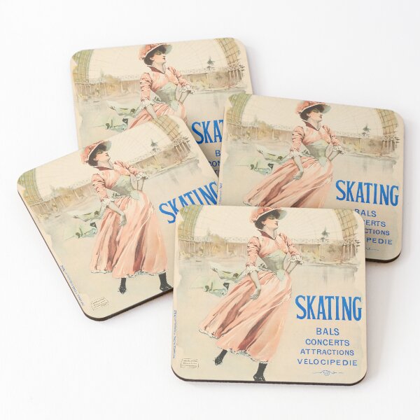 Item preview, retro casino du champ de mars skating bals concert attractions velocipedie designed and sold by CorasPosters.