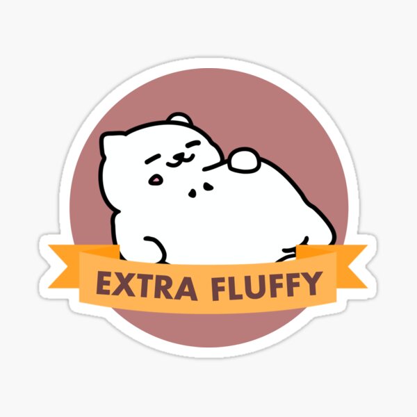 Tubbs - Extra Fluffy Sticker