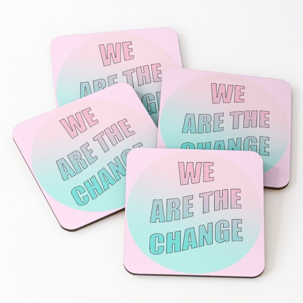 Item preview, We Are The Change designed and sold by cesarhiar.