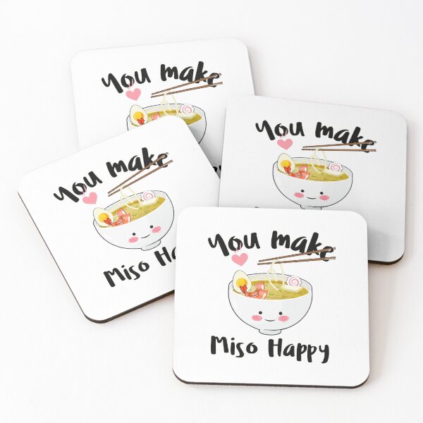Item preview, You Make Miso Happy - Kawaii Soup Bowl designed and sold by Kaos Urbanwear.