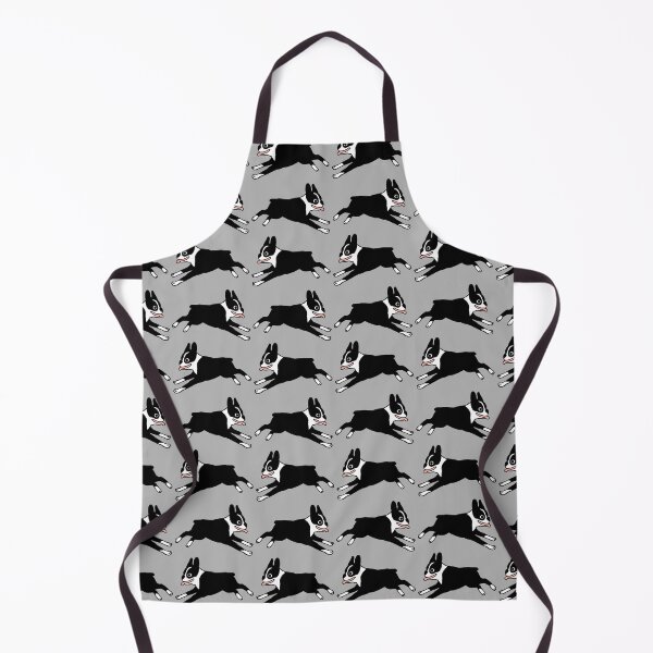 Item preview, Jumping Boston Terrier Cartoon Dog designed and sold by Jenn Inashvili.