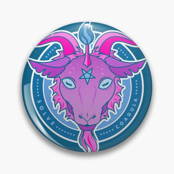 Baphomet | Bisexual Pride Flag Pin