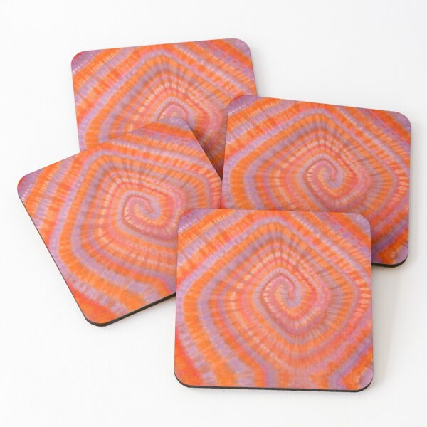 Item preview, Spiral Tie Dye Design, red, orange, purple,  designed and sold by Andrew Morrell.