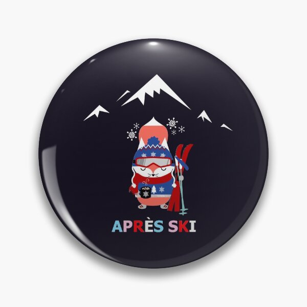 Item preview, Apres Ski with a Mug of Hot Chocolate designed and sold by CoralFoxDesigns.