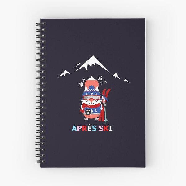 Item preview, Apres Ski with a Mug of Hot Chocolate designed and sold by CoralFoxDesigns.