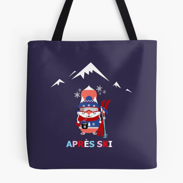 Item preview, Apres Ski with a Mug of Hot Chocolate designed and sold by CoralFoxDesigns.