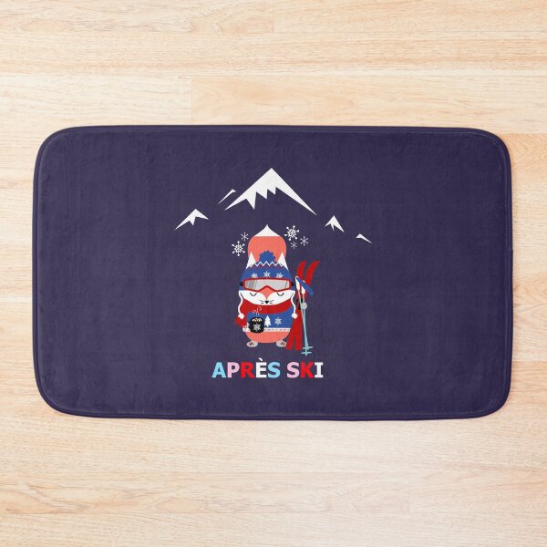 Item preview, Apres Ski with a Mug of Hot Chocolate designed and sold by CoralFoxDesigns.