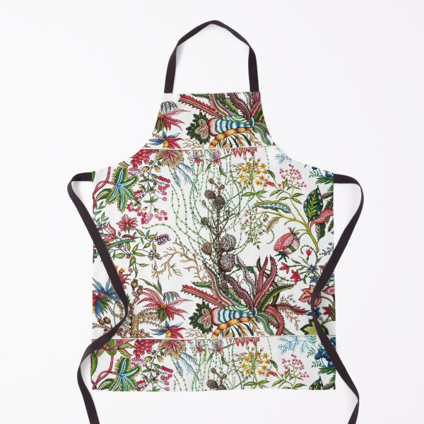Item preview, Design created by Stephen Bowers after late 18th-century water-colour and block prints of fleurs tropicales et palmiers for toile de Jouy designed and sold by FriendsSLSA.