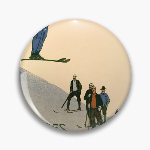 Item preview, retro zweisimmen ski rennen designed and sold by CorasPosters.