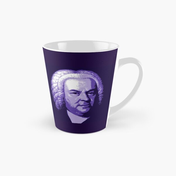 Item preview, Johann Sebastian Bach Purple Portrait designed and sold by zavadadesigns.