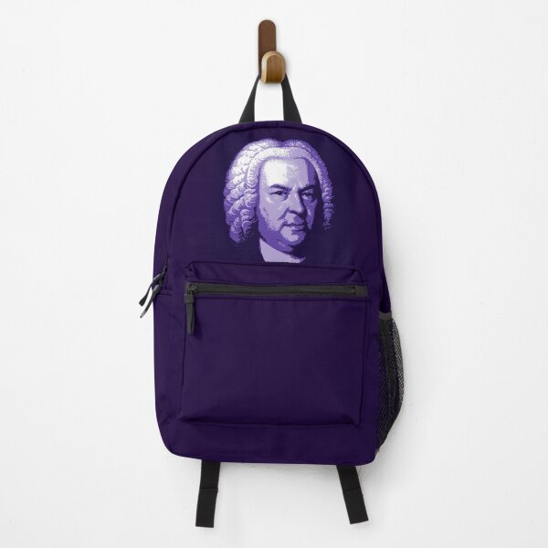 Item preview, Johann Sebastian Bach Purple Portrait designed and sold by zavadadesigns.
