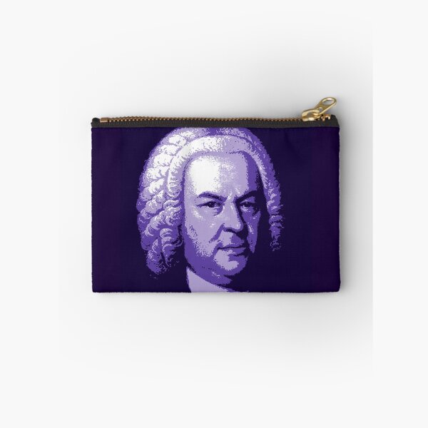 Item preview, Johann Sebastian Bach Purple Portrait designed and sold by zavadadesigns.
