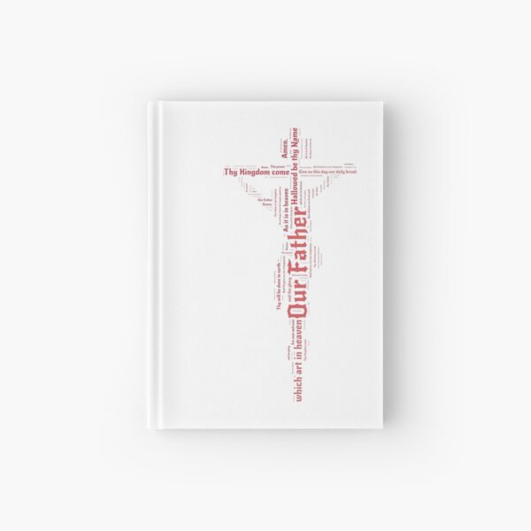 Item preview, Lord's Prayer Cross - Brown/Red designed and sold by HeckaDoodleDo.