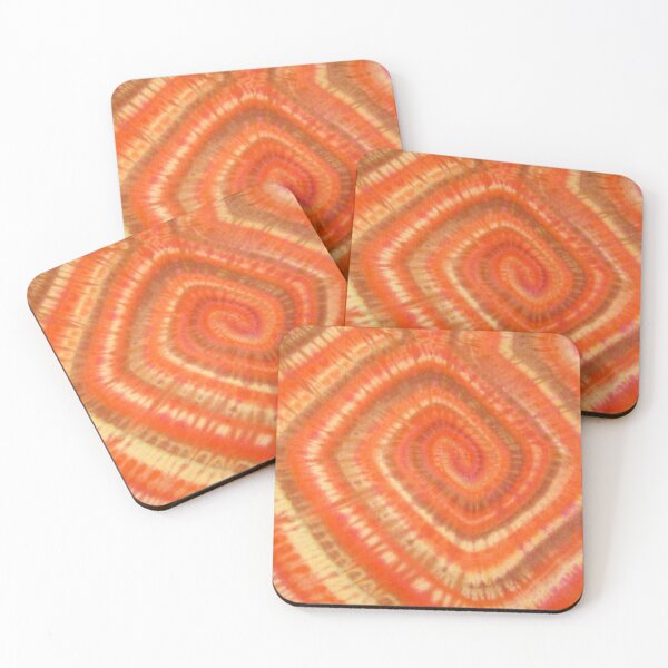 Item preview, Spiral Tie Dye Design, red, yellow, orange, purple, brown,  designed and sold by Andrew Morrell.
