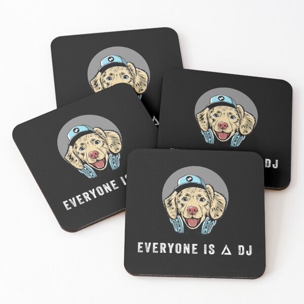 Item preview, Everyone is a DJ, Dog Dj shirt designed and sold by strengthdesign.