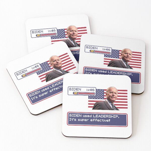 Item preview, Biden Used Leadership - It's Super Effective Meme designed and sold by BeerBro-Designs.