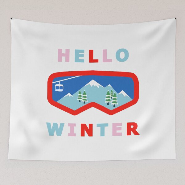 Item preview, Hello Winter designed and sold by CoralFoxDesigns.