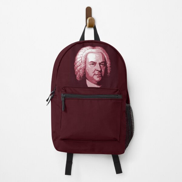 Item preview, Johann Sebastian Bach Red Portrait designed and sold by zavadadesigns.