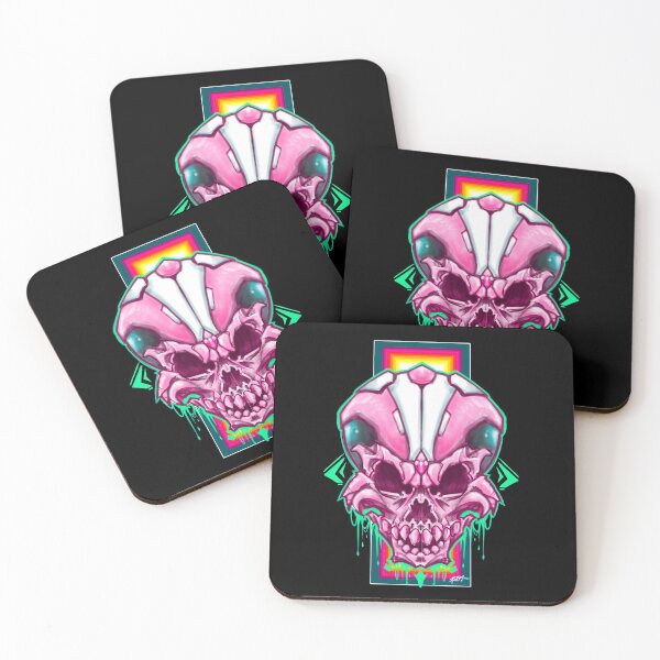 Item preview, Pink Cyberskull designed and sold by pufftronic.