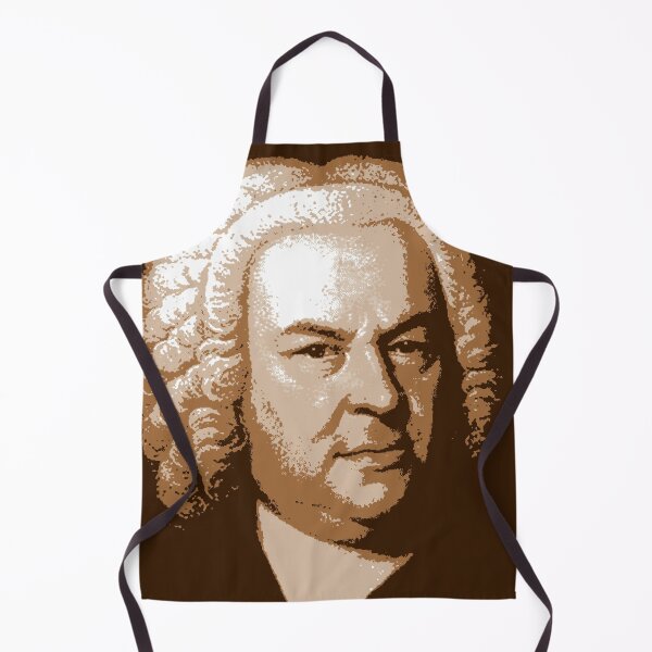 Item preview, Johann Sebastian Bach Sepia Portrait designed and sold by zavadadesigns.