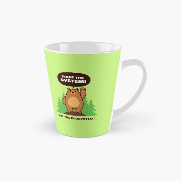 Item preview, Fight the System, Not the Ecosystem - Cute Brown Bear designed and sold by Gudland.