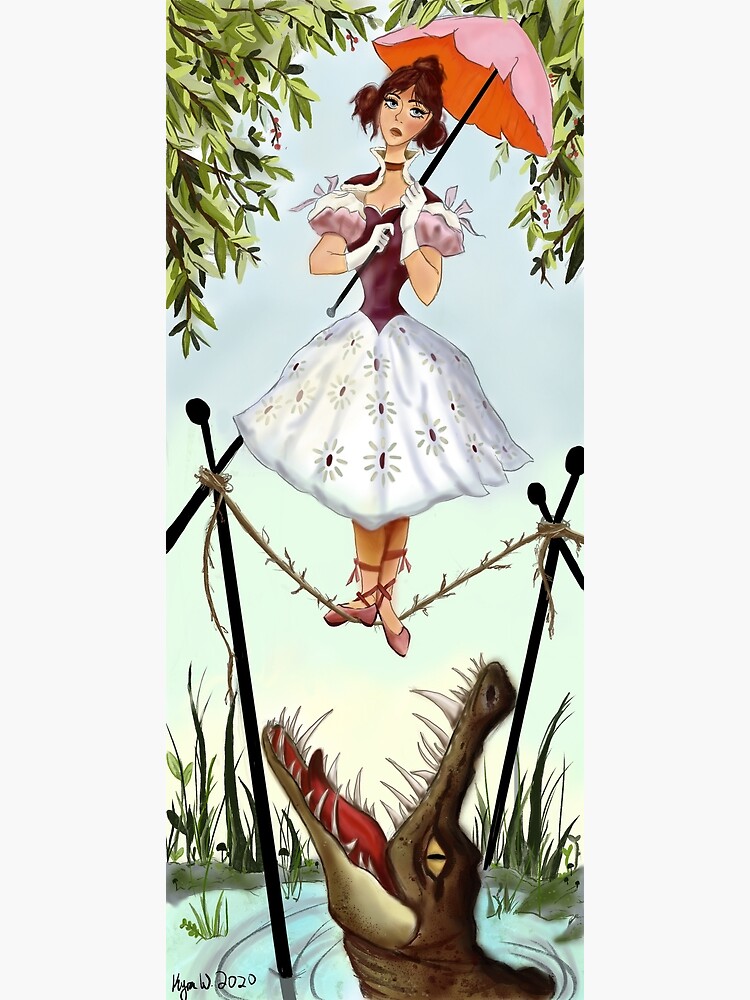 Discover Haunted Mansion Tightrope Girl Canvas