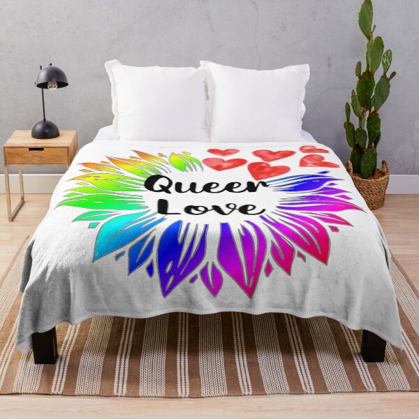 Item preview, Queer Love Rainbow Sunflower designed and sold by LovenLaughter.