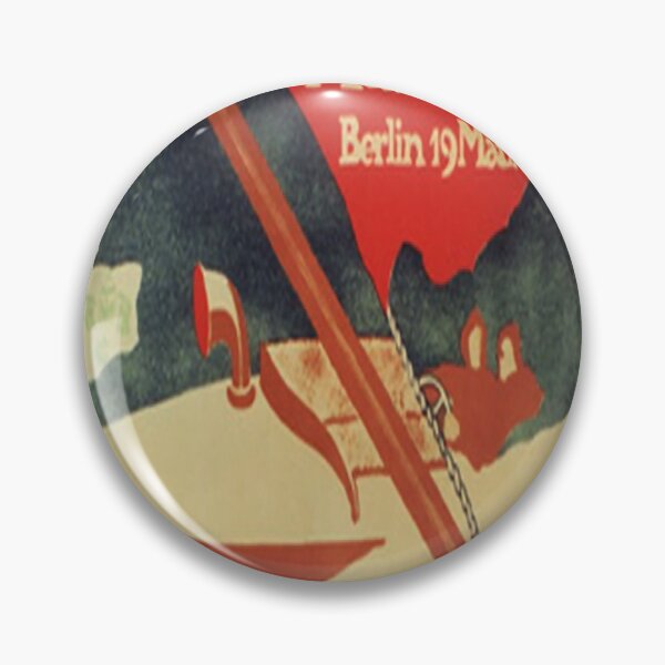 Item preview, retro internationale motorboot ausstellung berlin designed and sold by CorasPosters.