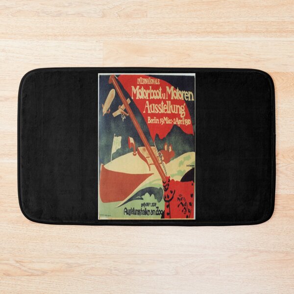 Item preview, retro internationale motorboot ausstellung berlin designed and sold by CorasPosters.