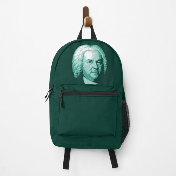 Item preview, Johann Sebastian Bach Teal Portrait designed and sold by zavadadesigns.