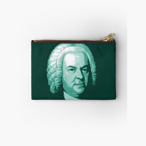 Item preview, Johann Sebastian Bach Teal Portrait designed and sold by zavadadesigns.