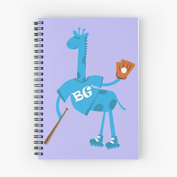 Item preview, Blue Giraffe - baseball player designed and sold by bluegiraffekids.