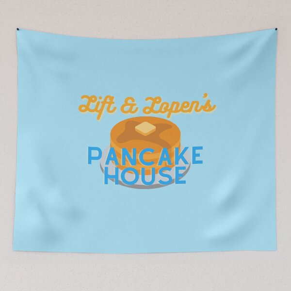 Item preview, Lift & Lopen's Pancake House designed and sold by GleamingGiant.