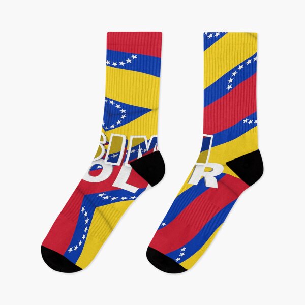 Item preview, Simon Bolivar Venezuela Flag Abstract designed and sold by hyproinc.
