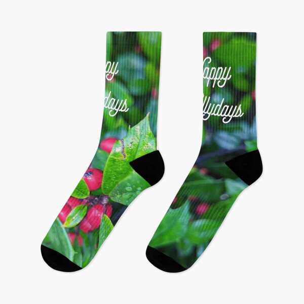 Item preview, Happy Holly Days designed and sold by Graykat.