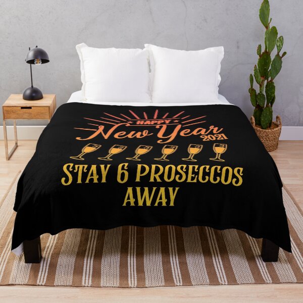 Item preview, Stay 6 Proseccos Away New Years Eve 2020 2021 Quarantine designed and sold by RainbowPandas.