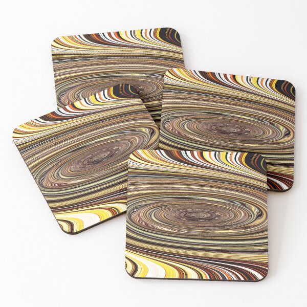Item preview, Janca Squashed Brown Oval Abstract #22 designed and sold by Tom Janca.