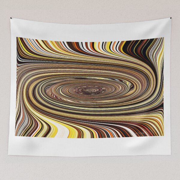 Item preview, Janca Squashed Brown Oval Abstract #22 designed and sold by Tom Janca.