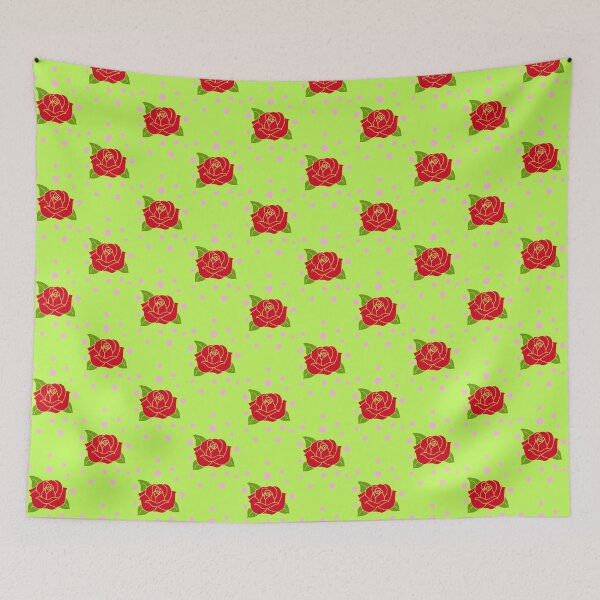 Item preview, Image of Red Rose with Pink Dots designed and sold by Sendreka.