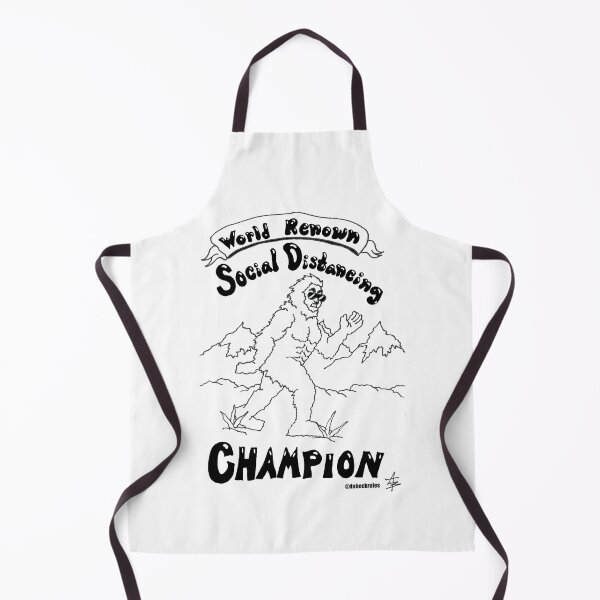 Item preview, World Renown Social Distancing Champion designed and sold by asbeck2.