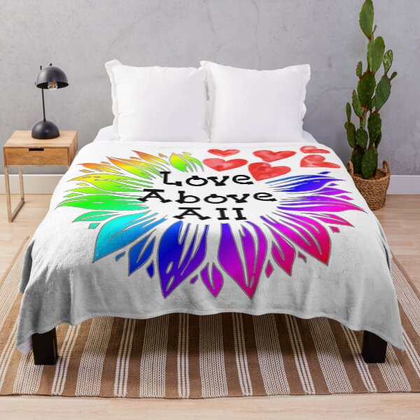 Item preview, Love Above All Rainbow Sunflower designed and sold by LovenLaughter.