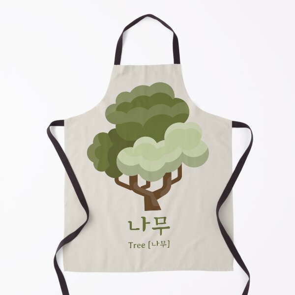 Item preview, Tree in Korean and pronunciation 나무 designed and sold by K-LetterCo.