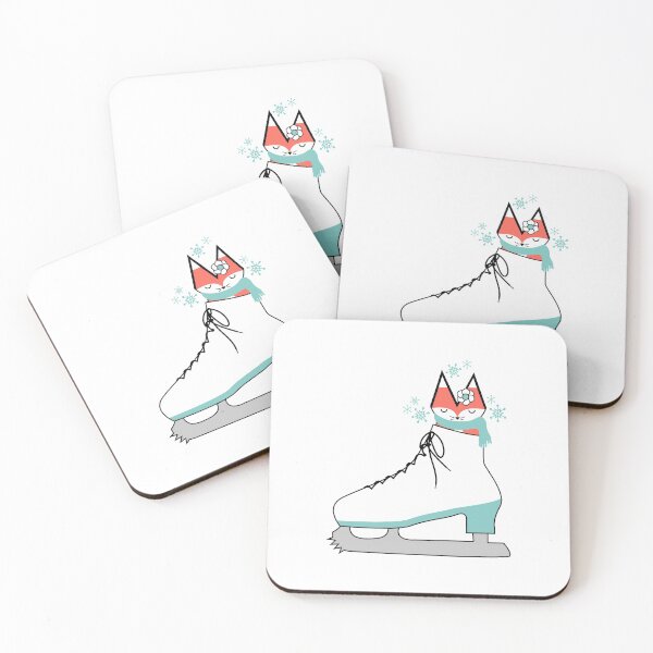 Item preview, Coral Fox in Figure Skate designed and sold by CoralFoxDesigns.